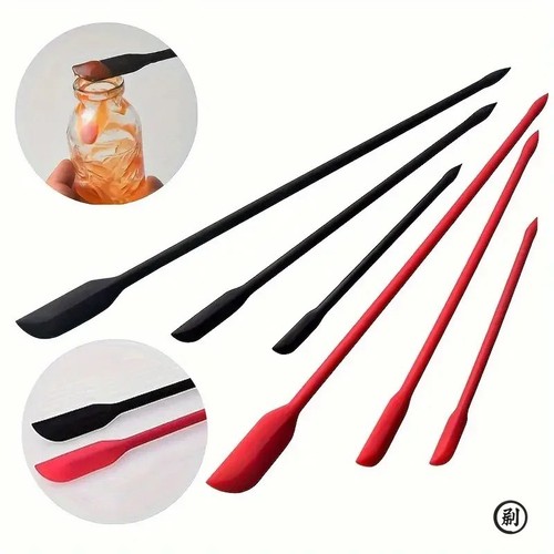 3pcs mini silicone - 3pcs, spatula
