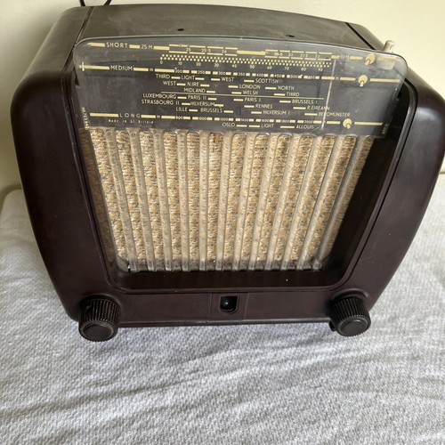 Philips bakelite radio model - bakelite,