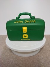 Vintage John Deere Toy Tool Box, Rare To Find, Unfortunately No Tools, ERTL