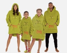 Grinch Adults Hooded Green