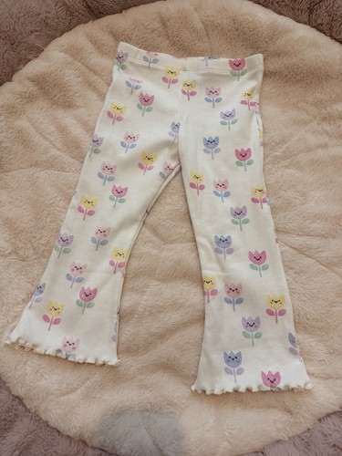 Baby girl floral white flared