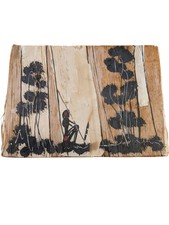 Australian Aboriginal Art Bark Painting Landscape Theme