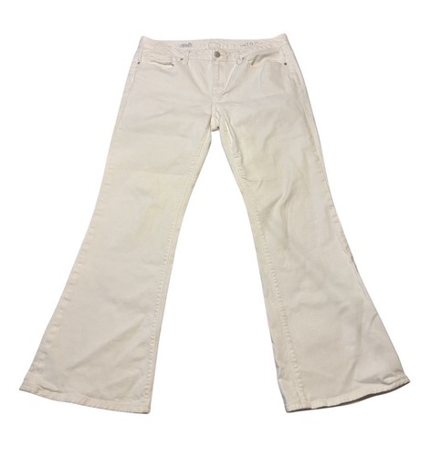 Gap 1969 white jeans long - gap,