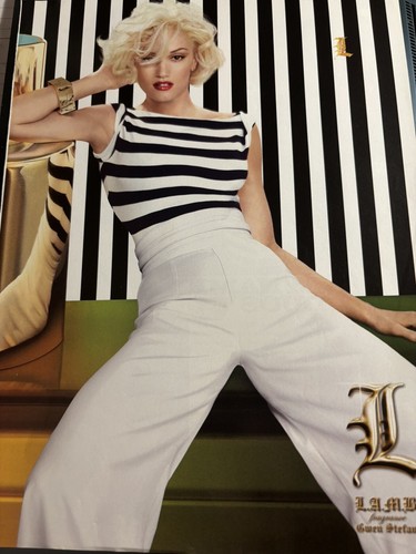 2008 gwen stefani print for - gwen, ad