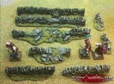 Stone Walls Set - 8 Pieces -