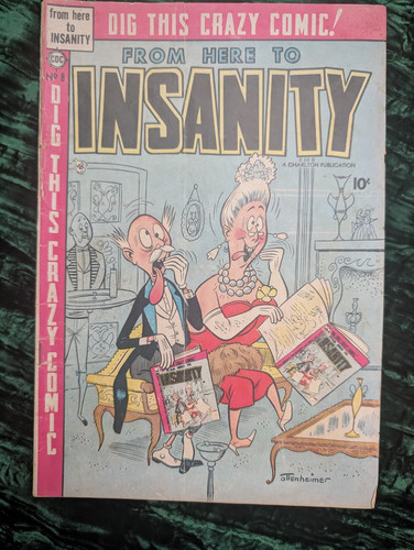 Insanity comic book 1955 - comic,
