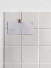 Felt notice board set - notice, 12
