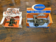 CRESCENT TOYS   FIELD GUNS  X  2   BOXED vgc