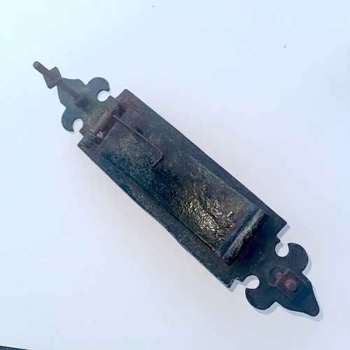 Antique letter box door - antique,