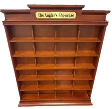 Danbury Mint The Anglers Showcase North American Game Fish Display Case Rare HTF