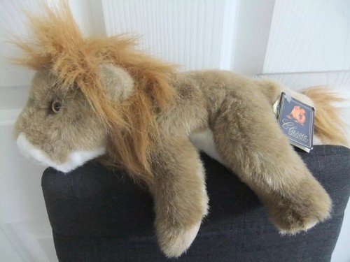 Aurora floppy lion cat - 9",