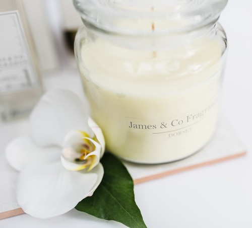 White scented candles - ,