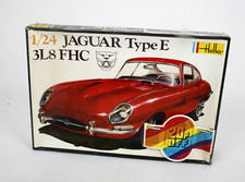 Vintage Heller 1/24th Jaguar Type E 3L8 FHC #709 (1979) *contents sealed*