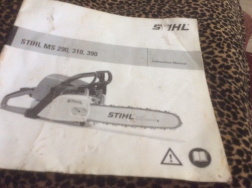 Stihl chainsaw book 290 - stihl,