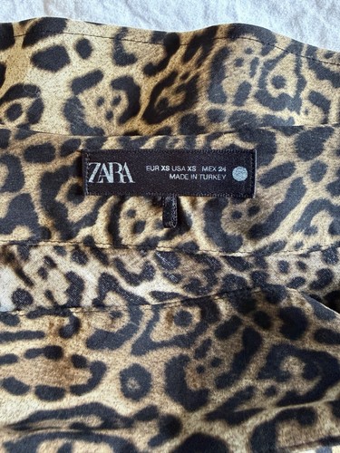 Zara leopard midi - zara,