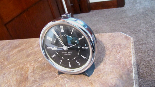 Chrome black westclox baby - black,