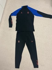 Nike PSG Jordan Strike Elite Dri-Fit ADV training Tracksuit Black/blue