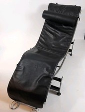 Repro Le Corbusier Style LC4 Black Chaise Longue (#H1/05)