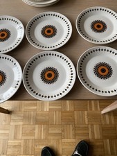 6 x Meakin Inca - Orange +