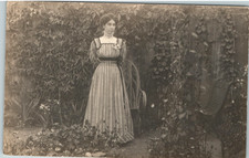 Beautiful Young Woman Elegant