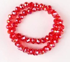 Rondelle Round Czech Crystal