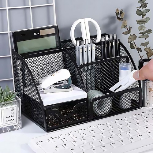 Small desk organiser mesh - desk,