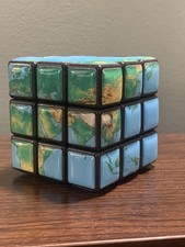 World Map Rubik’s Cube 3x3