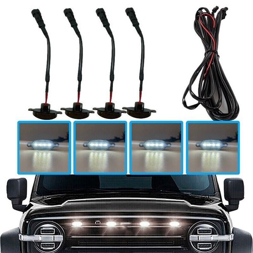 Set 4white front grille - 4white,
