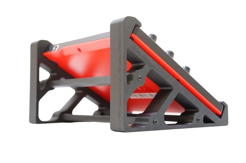 Angled desk display stand - angled,