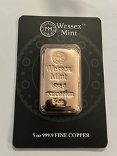 Wessex Mint 5oz 999.9 Cast