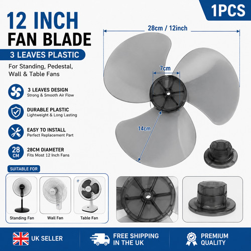 12inch leaves plastic fan - 12inch,