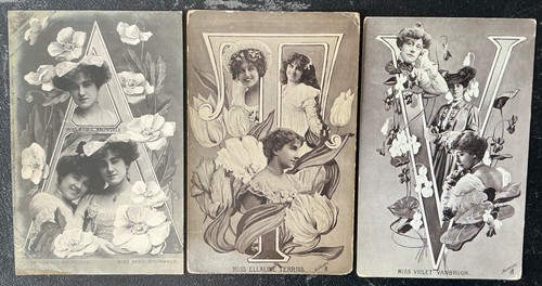 Art nouveau postcards - art, r