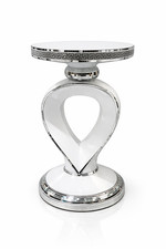 WHITE VENETIAN Mirrored Table