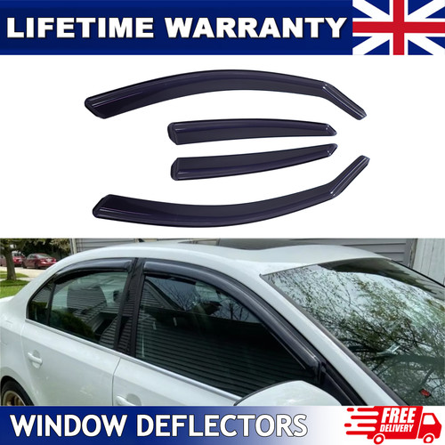 Wind deflectors channel - 4x, in