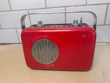 DUALIT DKR-1 DAB RADIO RED SPARES CORDLESS RECHARGEABLE