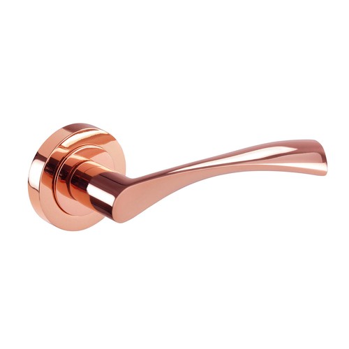 Rose gold door - handles, on