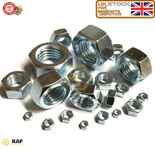 Hex Steel Full Nuts Metric Gr