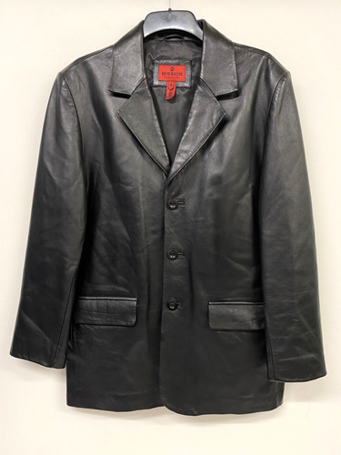 Mission real leather jacket - real,
