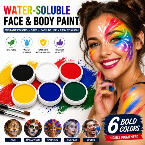 Halloween face paint assorted - halloween,