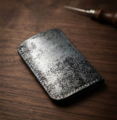 Handmade slim genuine leather - slim,