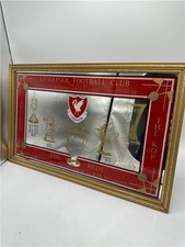 Vintage Liverpool FC commemorative mirror 1977 1978 double winners 