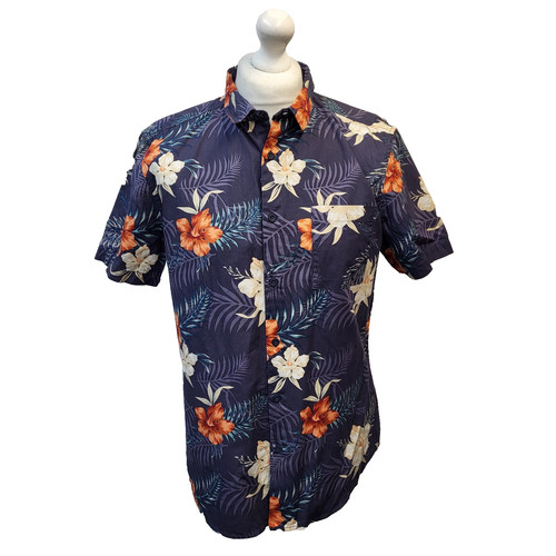 Primark hawaiian shirt blue - primark,