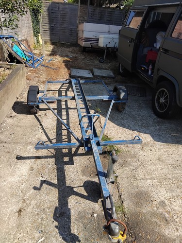 Used single motorcycle trailer - single,