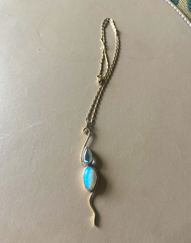 9ct gold chain and - 9ct,