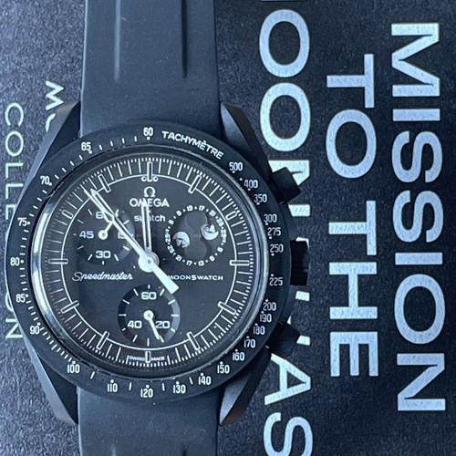 Omega swatch moonphase watch - omega,