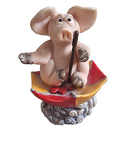 Piggin Weather Figurine by