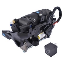 For Mercedes CLS E-Class W212 C218 X218 Air Suspension Compressor Pump w/ Relay