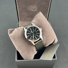 Bulova VWI Special Edition Hack 38mm Automatic Black Dial Men's Watch 96A259