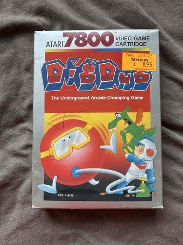 Dig dug for - 7800, boxed