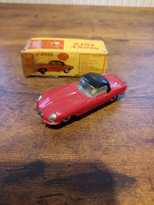 Vintage Dinky Toys 120 Jaguar E Type Hardtop Red - Original Box